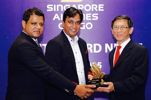 ALPHA LOGISTICS, Bangladesh, awarded TOP 10 Agent by Singapore Airlines Cargo