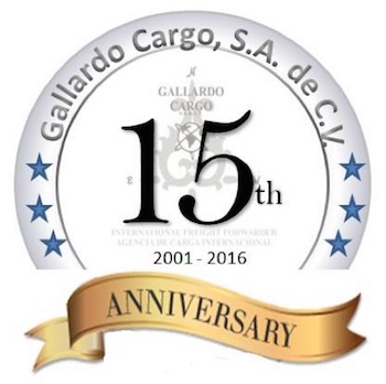 15th Anniversary Gallardo Cargo, S.A. de C.V. (Mexico)