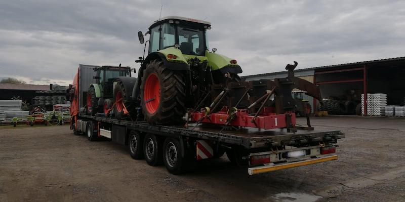 BATI GROUP (Turkey) transports 21Tn Tractor from France to Georgia