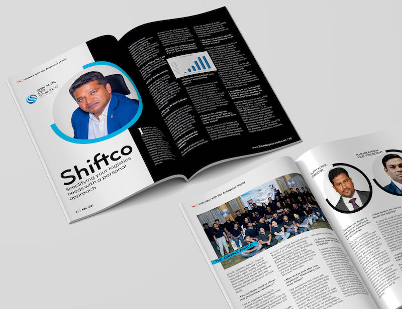 SHIFTCO (India) featured as Elite Tech Company to watch in 2021