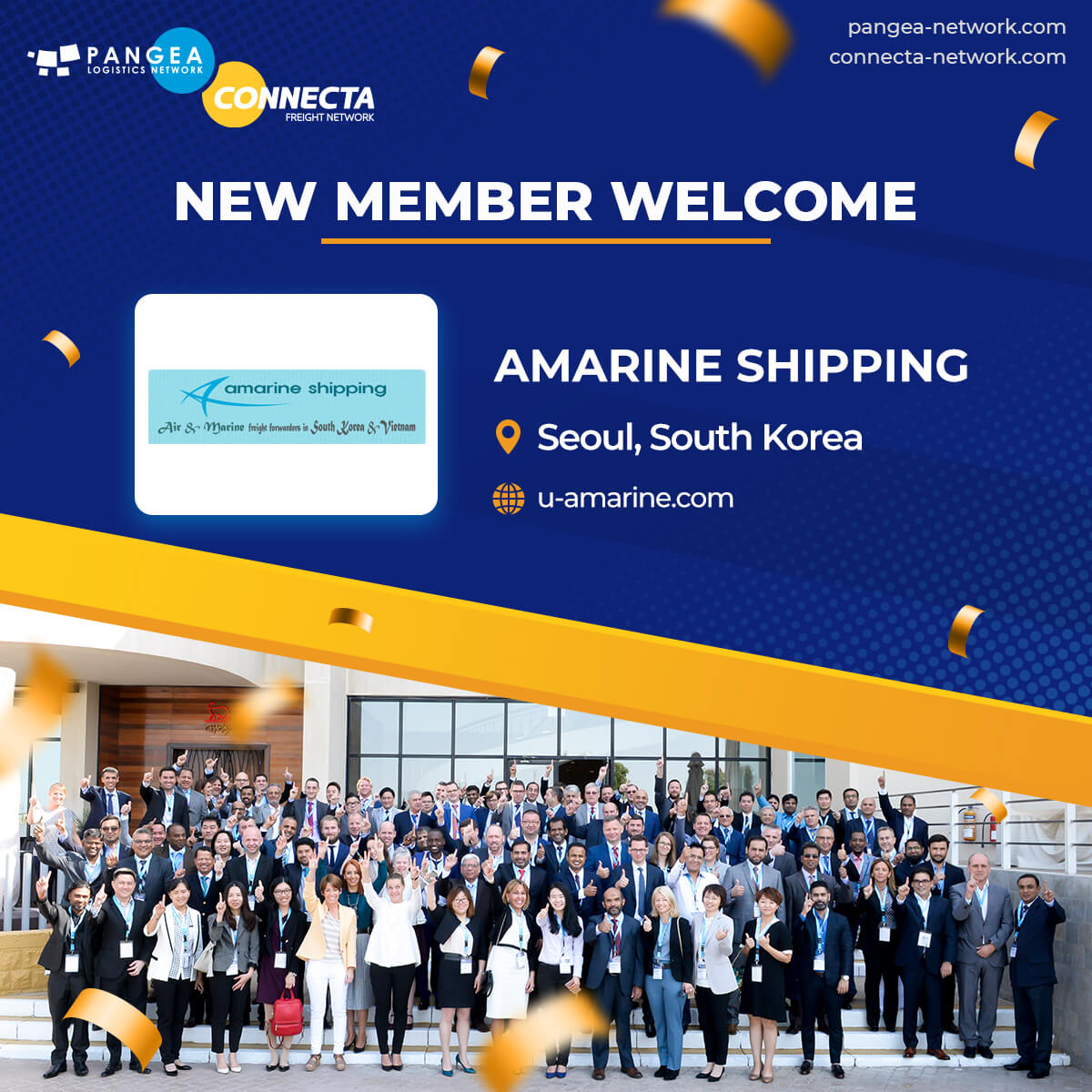 New Member Welcome: AMARINE SHIPPING (South Korea)
