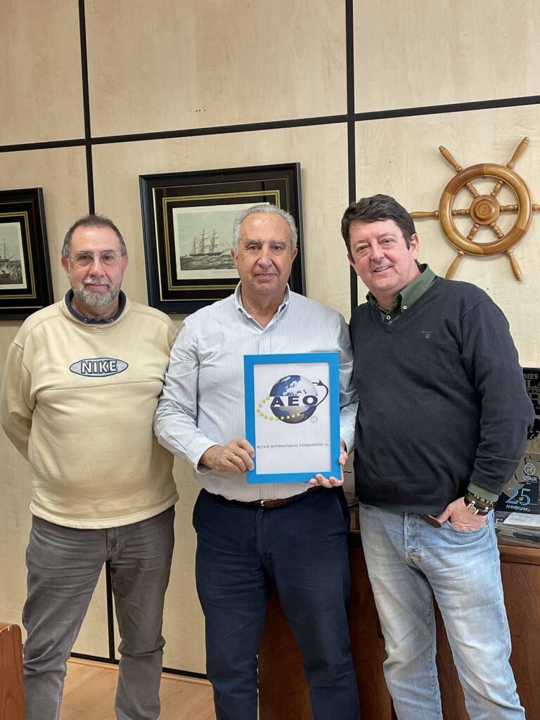 Rutair International Forwarders S.L. (Spain) Becomes an Authorized Economic Operator
