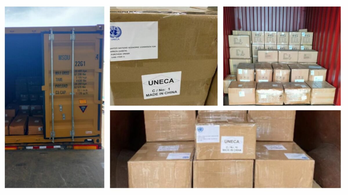 DCS DAH Star Logistics (China) Excels in Handling Relief Shipments for UNECA
