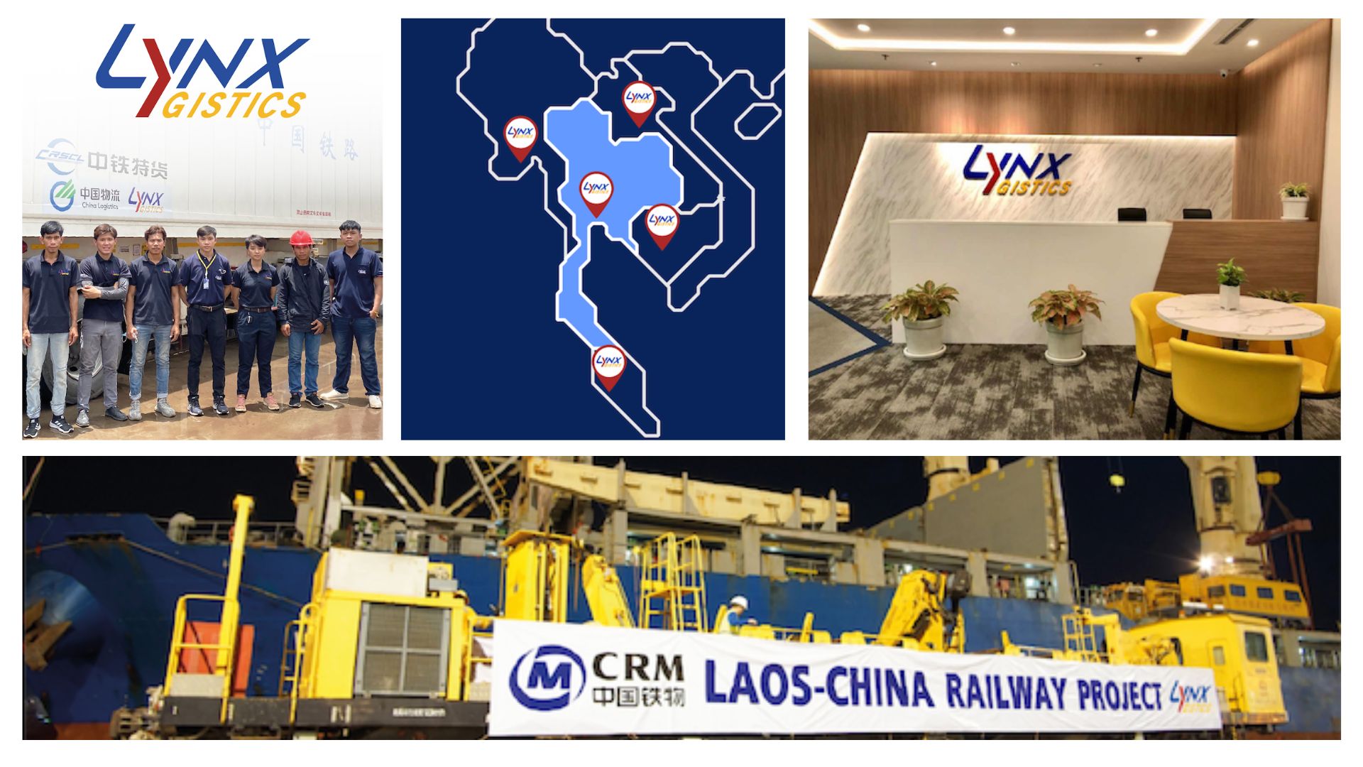 LYNXGISTICS INTER FREIGHT (Thailand and Myanmar) Solid geographical presence and expanding service coverage
