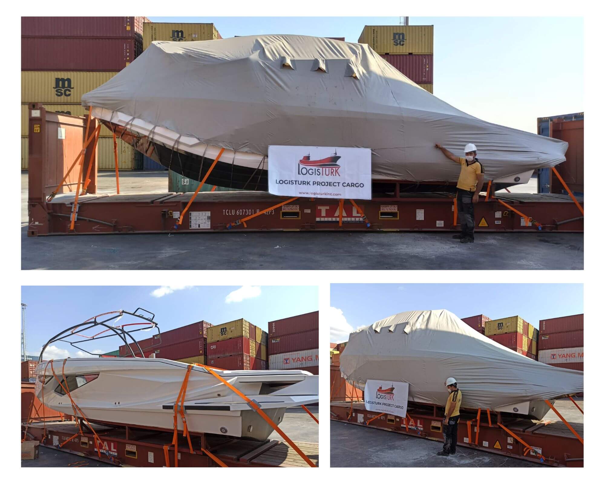 LOGISTURK (Turkey) handles a Sport Yacht Shipment to South Europe