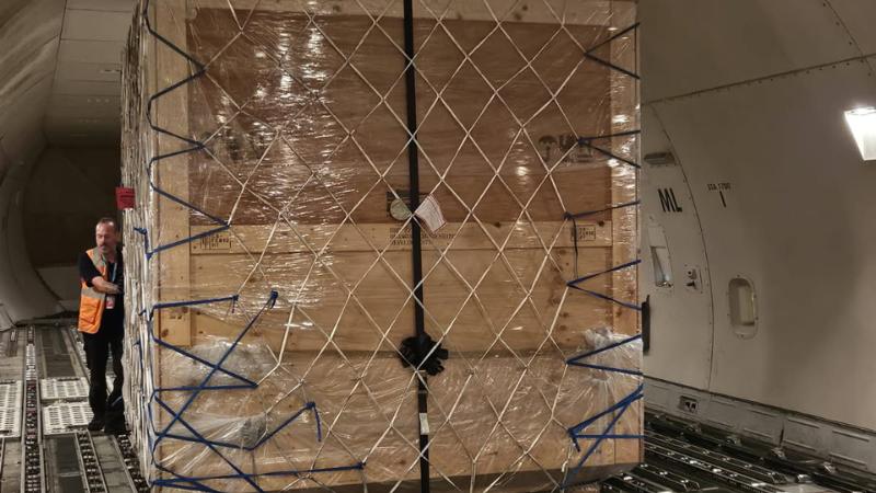 SEAFRIGO AIRFREIGHT (France) completes Special Delivery from the UK to Abu Dhabi Trade Fair